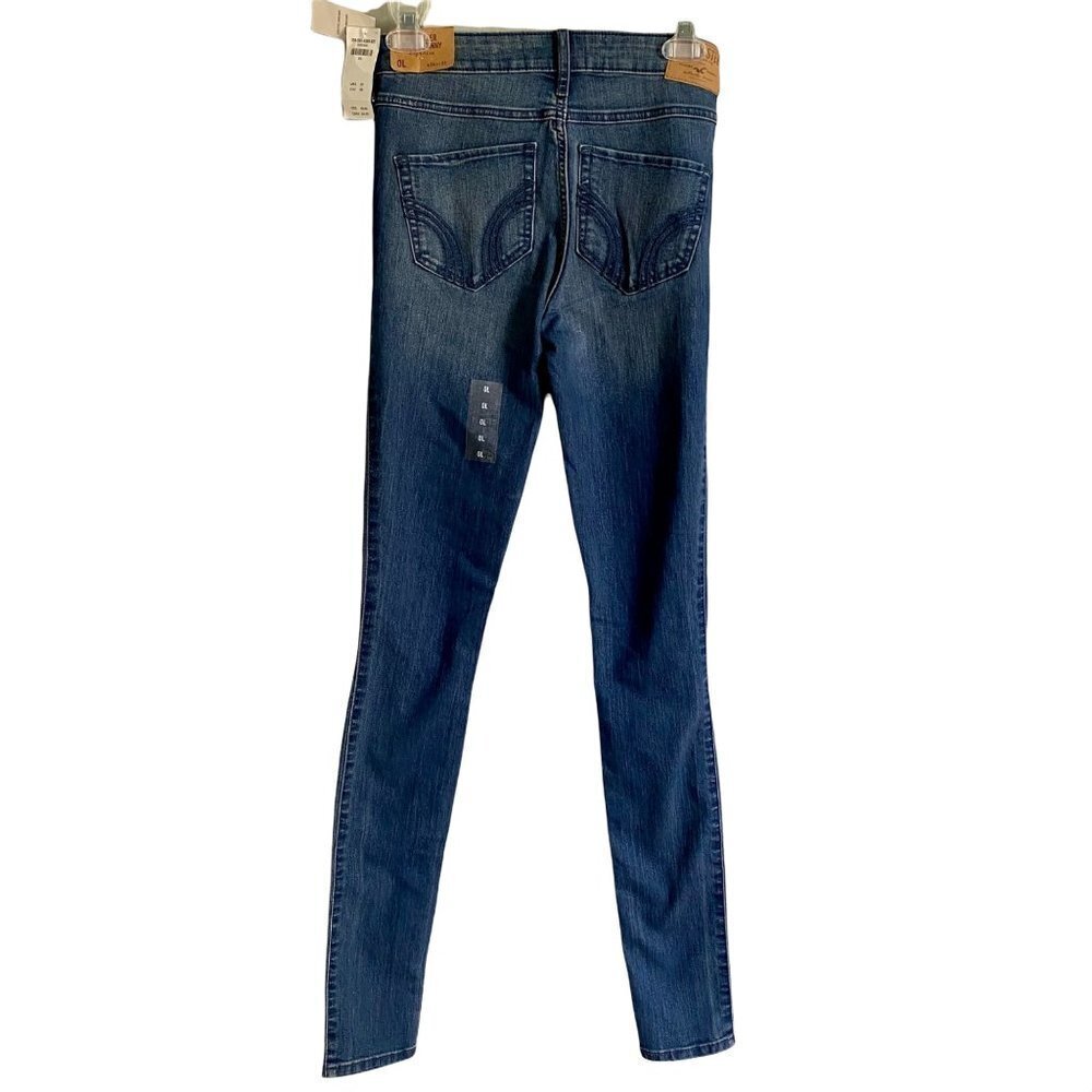 Hollister Super Skinny High Rise Jeans 24 x 33 0 Long NEW with Tags NWT